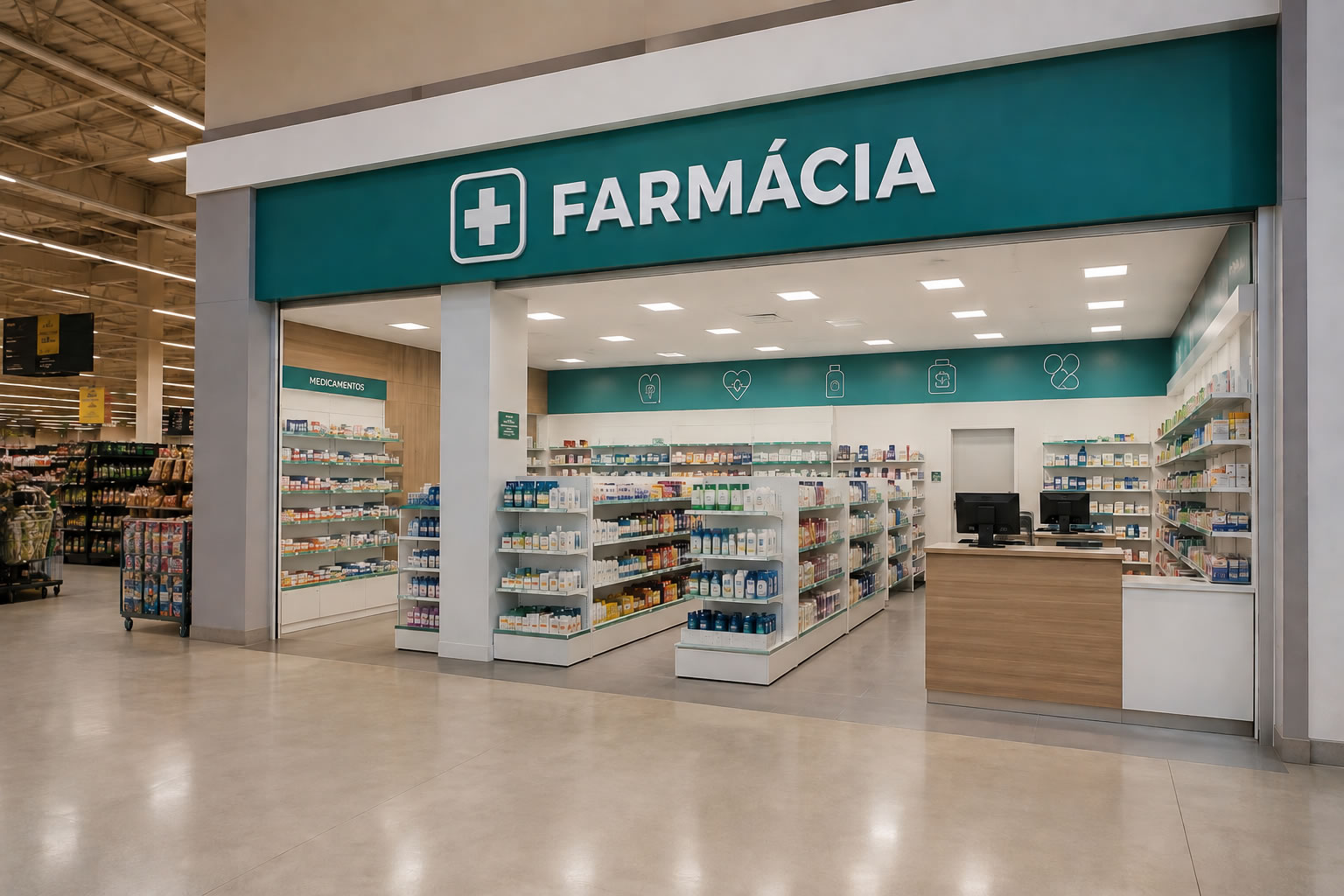 O varejo farmacêutico acaba de abrir uma nova porta para os supermercados.